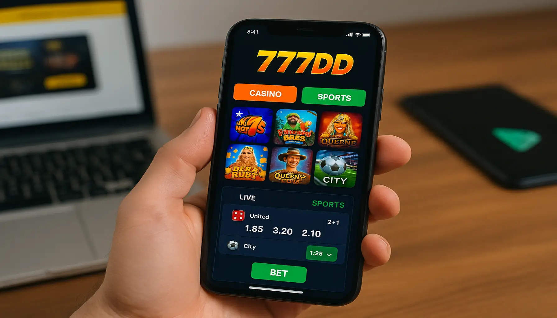 Baixar o 777DD Cassino App