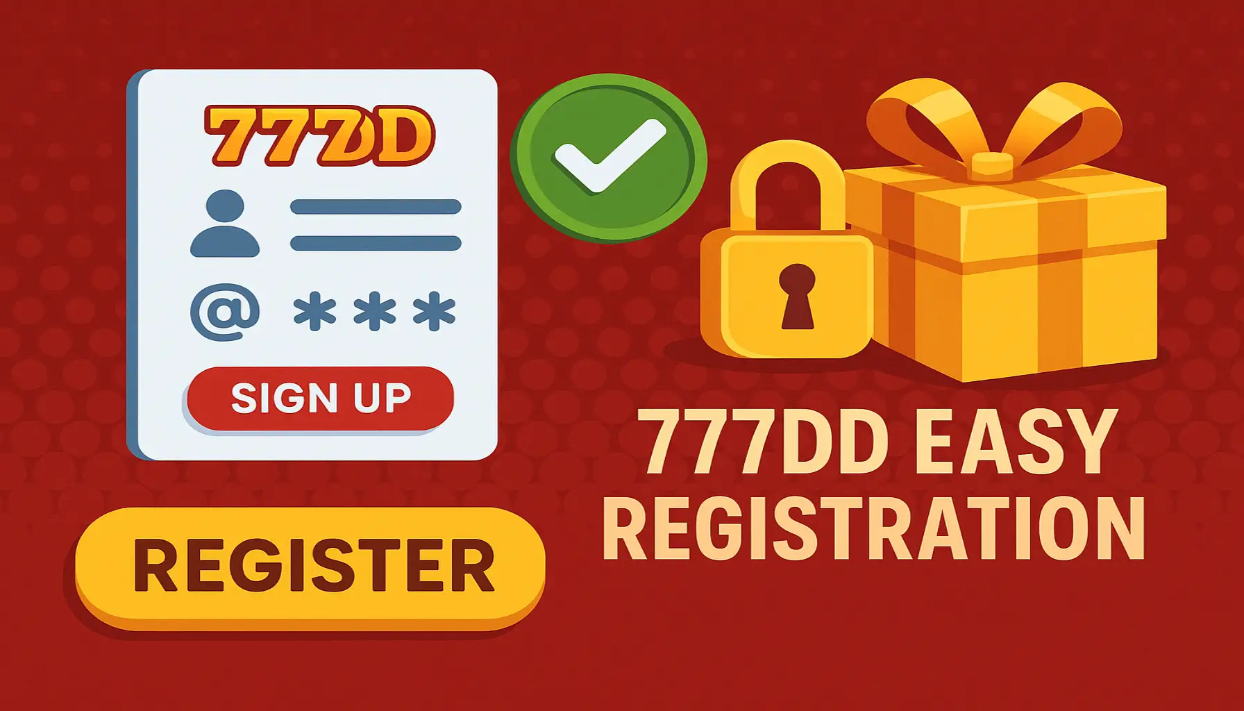 Não Perca tempo, o rRgistro na site 777DD